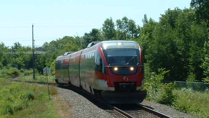 OC Transpo Bombardier train